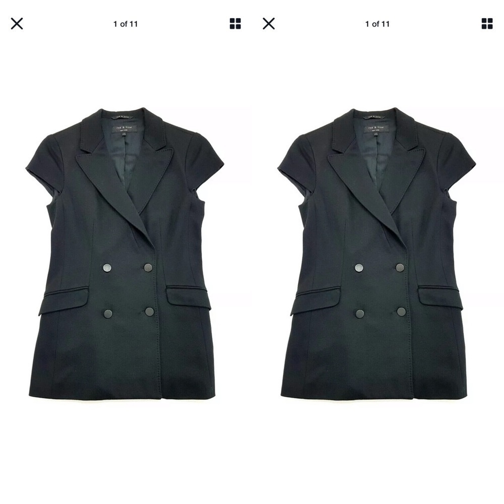 Rag & Bone Cap Sleeve Blazer